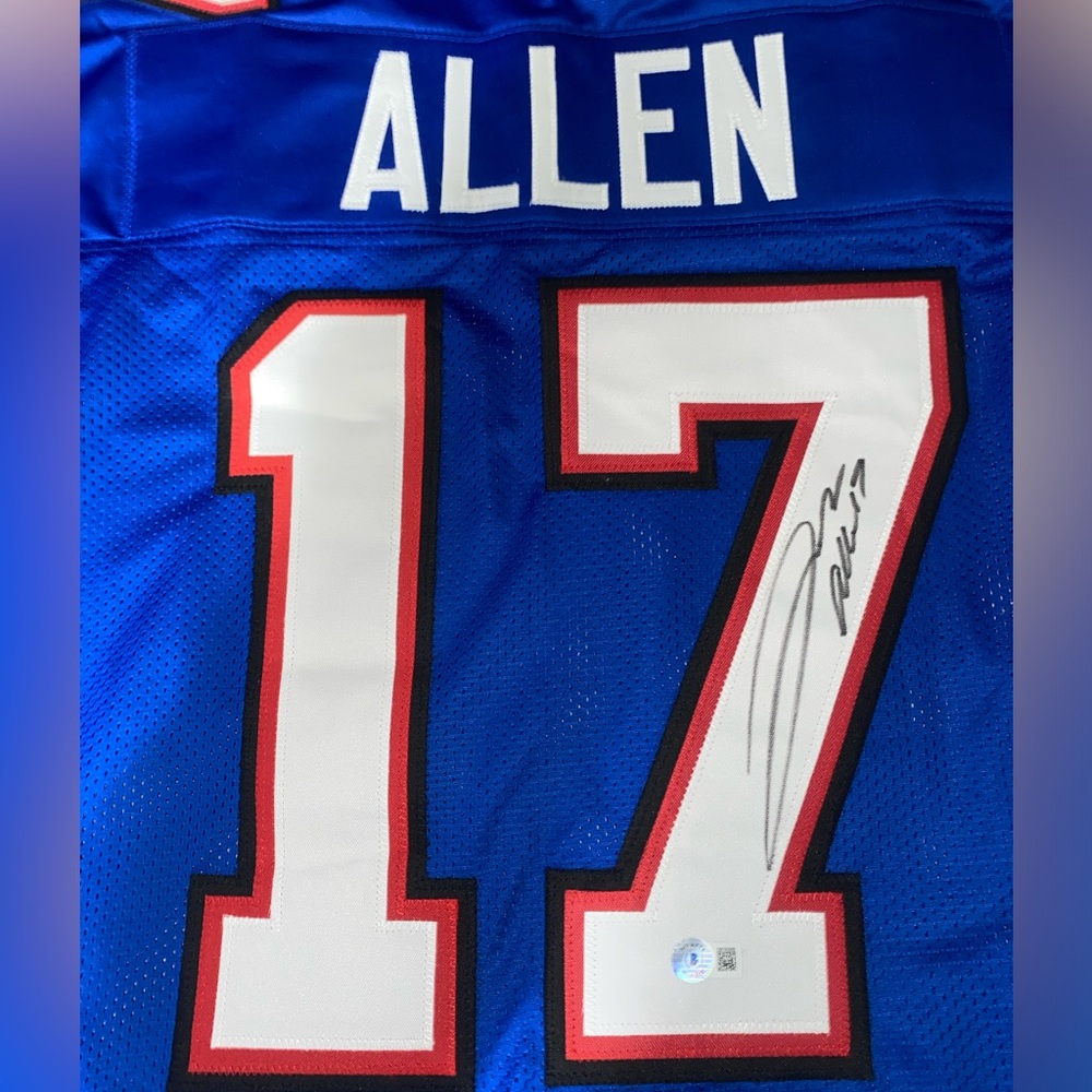 Josh Allen Buffalo Bills Signed NFL Jersey
